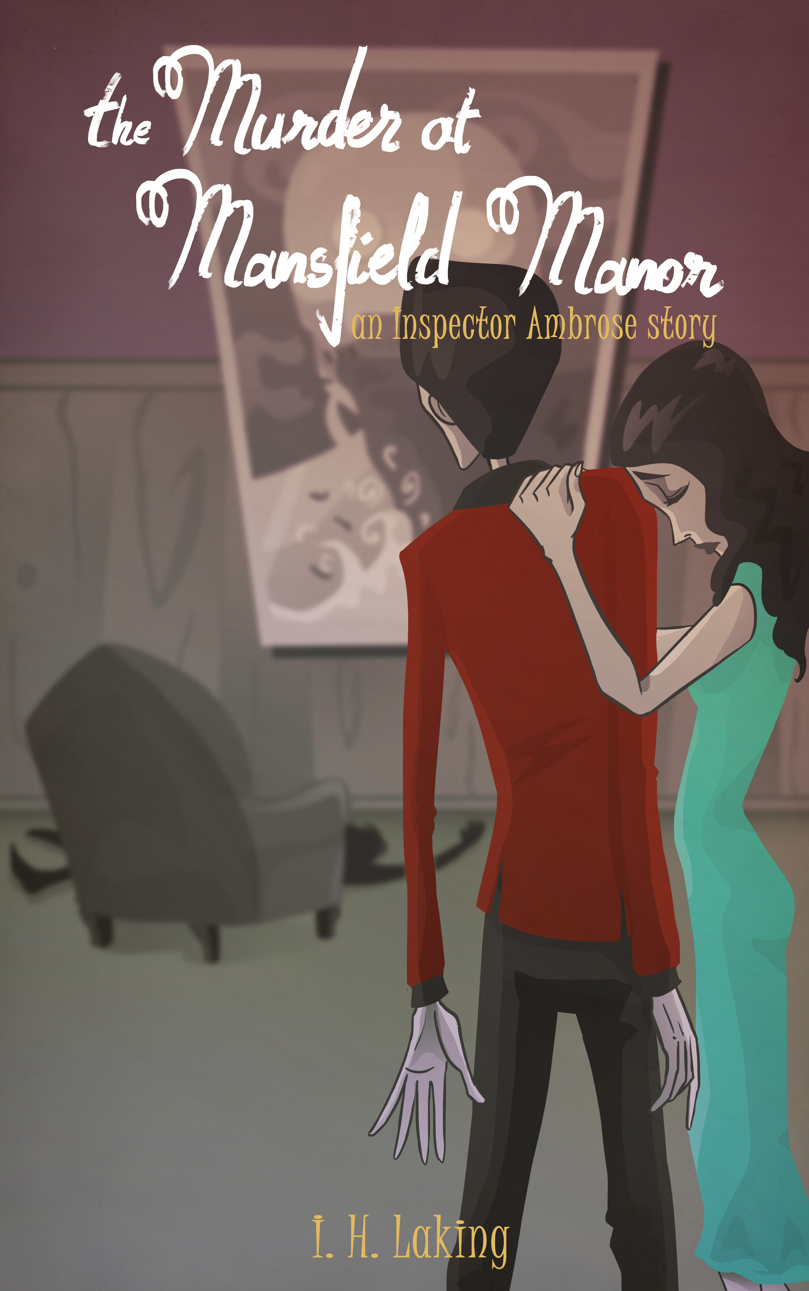 Cover Art for the Murder at Mansfield Manor by Blacksmiley via ArtCorgi